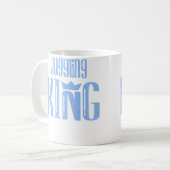 Mens Juggling King Kaffeetasse (Vorderseite Links)