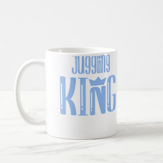 Mens Juggling King Kaffeetasse (Links)