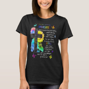Mens kann ich mir nur den Glauben Christlichen Jes T-Shirt