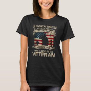 Mens kann nicht geerbt werden oder kann es gekauft T-Shirt