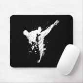 Mens Karate Shirt Mousepad (Mit Mouse)