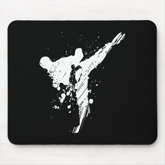 Mens Karate Shirt Mousepad (Vorne)