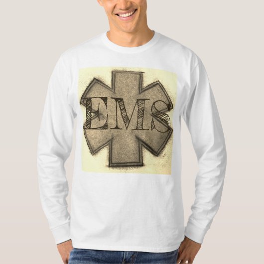 Mens Khaki EMT T-Shirt (Vorderseite)