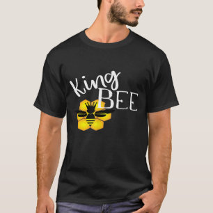 Mens King Bee Beekeeper Honeycomb Graphic T-Shirt
