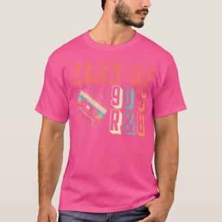 Mens King of 90s Rb Music Lover T-Shirt