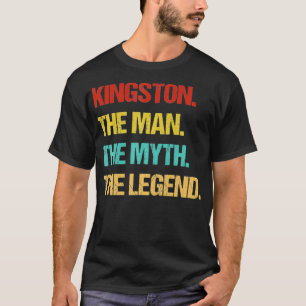 Mens Kingston der Mann der Mythos der Legende T-Shirt