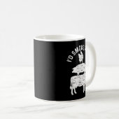 Mens Koch Metzger GRILLEN, dass ich das Schweinefl Kaffeetasse (VorderseiteRechts)