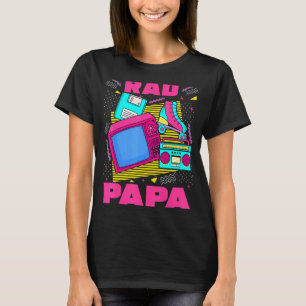 Mens Krass Papa 90s Ästhetische Nostalgie 1990er J T-Shirt