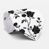 Mens Krawatten floral (Gerollt)