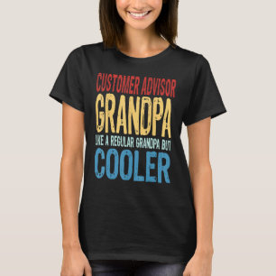 Mens-Kundenberater Opa wie ein normaler Gramm T-Shirt