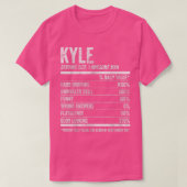 Mens Kyle Nutrition Personalisiert Name Funny Name T-Shirt (Design vorne)
