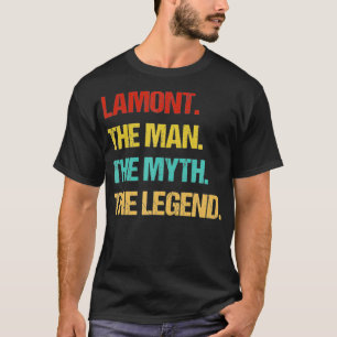Mens Lamont der Mensch Der Mythos der Legende T-Shirt