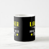 Mens Lawyer macht die besten Vater Kaffeetasse (Mittel)