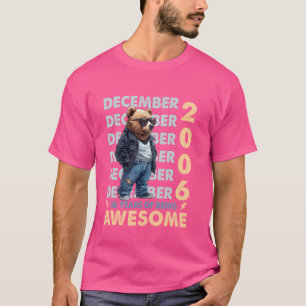 Mens Legend Dezember 2006 18. Geburtstagsbär 18 Ye T-Shirt
