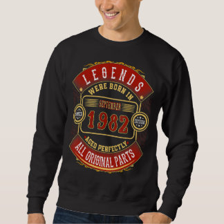 Mens Legends waren im September 1982 40 Jahre Gebo Sweatshirt