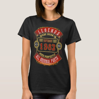 Mens Legends waren im September 1982 40 Jahre Gebo T-Shirt