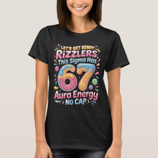Mens Lets Get Sendy Lers Funny Gamer 67 Aura T-Shirt