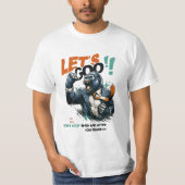MEN'S LET'S GOO LESSONS LEARN VALUE T SHIRT (Vorderseite)