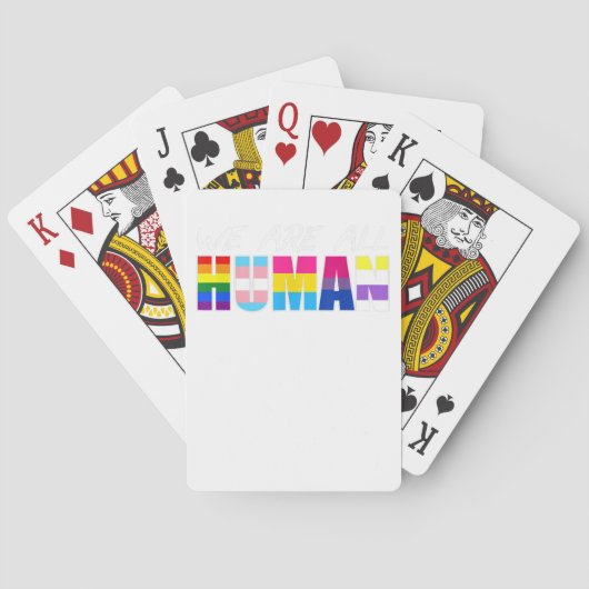 Mens LGBT Paint Spritzers Gay Bear Spielkarten (Rückseite)