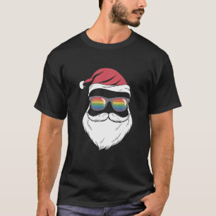 Mens LGBT Santa Pride Gay T-Shirt