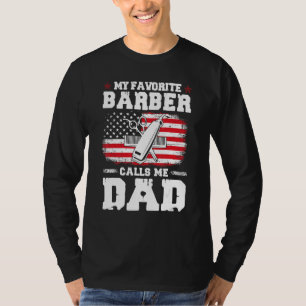 Mens Lieblings-Barber nennt mich Vater Phantastisc T-Shirt