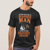 Mens Lizard Lover Bearded Dragon Reptile Bearded D T-Shirt (Vorderseite)