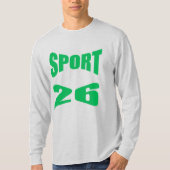 Men's Long Sleeve Shirt ash SPORT 26 (Vorderseite)