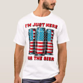 Mens lustig 4. Juli T-Shirt (Vorderseite)
