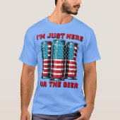 Mens lustig 4. Juli T-Shirt (Vorderseite)
