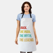 Mens Mack The Man The Myth The Legend Schürze (Getragen)