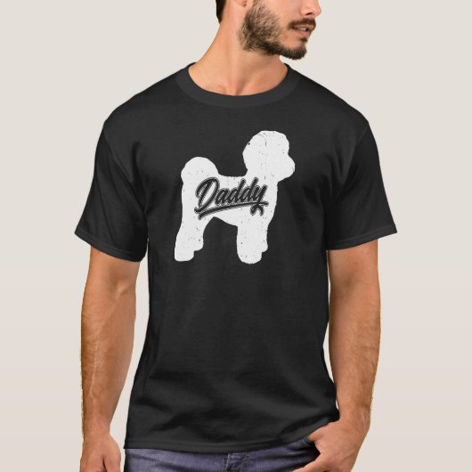 Mens Maltese Daddy Dog Eigentümer Papa Väter von M T-Shirt (Vorderseite)