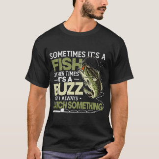 Mens Manchmal ist es ein Fisch Funny Fishing Vater T-Shirt