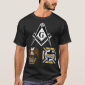 Mens Mason Scottish York Rite T Shirt Masonic T-Sh (Vorderseite)