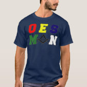 Mens Masonic OES Man T-Shirt (Vorderseite)
