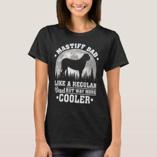 Mens Mastiff Vater wie ein regelmäßiger Vater Funn T-Shirt