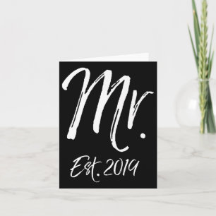 Mens Matching Husband &amp; Hochzeitsgeschenk für  Karte