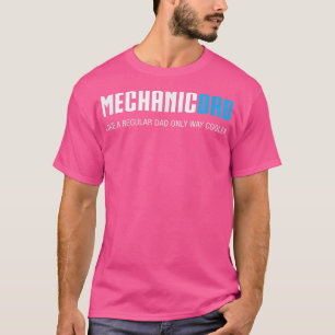 Mens Mechanic Vater , lustiges Niedliches Vatertag T-Shirt