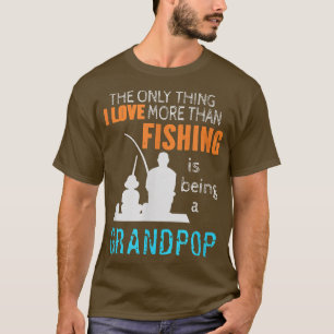 Mens Mehr Als Liebe Fischen Opa Spezial Groß T-Shirt