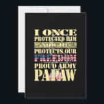 Mens mein Enkel ist ein Soldat der Stolzarmee Papa Einladung<br><div class="desc">Mens mein Enkel ist ein Soldat der Stolzarmee Papaw</div>