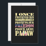Mens mein Enkel ist ein Soldat der Stolzarmee Papa Einladung<br><div class="desc">Mens mein Enkel ist ein Soldat der Stolzarmee Papaw</div>