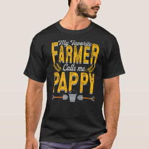 Mens mein Lieblings-Bauer nennt mich Pappy Farm Pa T-Shirt