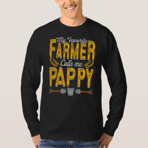 Mens mein Lieblings-Bauer nennt mich Pappy Farm Pa T-Shirt