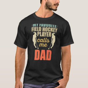 Mens Mein Lieblings-Feldhockeyspieler nennt mich V T-Shirt
