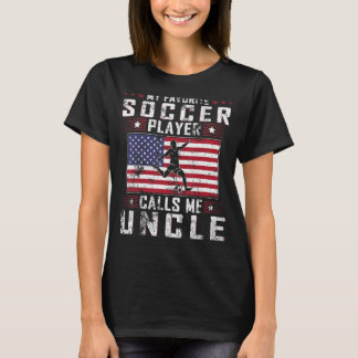 Mens Mein Lieblings-Fußballspieler nennt mich Onke T-Shirt