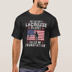 Mens mein Lieblings-Lacrosse-Spieler nennt mich Gr T-Shirt
