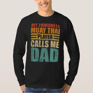 Mens Mein Lieblings-Muay-Thai-Spieler nennt mich V T-Shirt