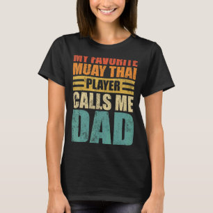 Mens Mein Lieblings-Muay-Thai-Spieler nennt mich V T-Shirt
