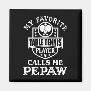 Mens Mein Lieblings-Tischtennisspieler nennt mich Magnet