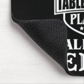 Mens Mein Lieblings-Tischtennisspieler nennt mich  Mousepad (Ecke)