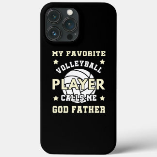 Mens Mein Lieblings-Volleyball-Spieler nennt mich Case-Mate iPhone Hülle